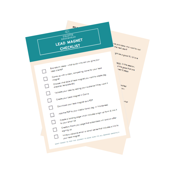 Lead magnet checklist example — free resources generate 35% more inbound leads for businesses